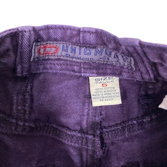Vintage Union Bay Juniors Mom Jeans Tag Size 5 (23x27.5) Purple 90's Y2K - Picture 7 of 9
